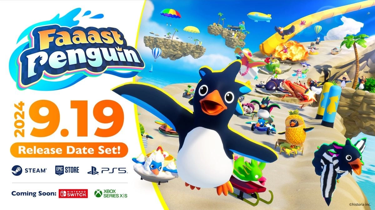Faaast Penguin Game Launches on PS5 for Free