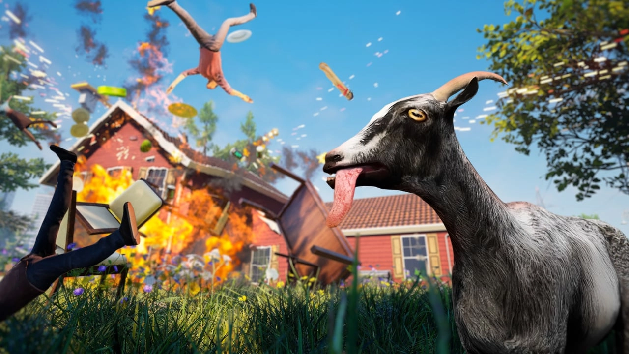 Goat Simulator: Remastered Now on Xbox Game Pass