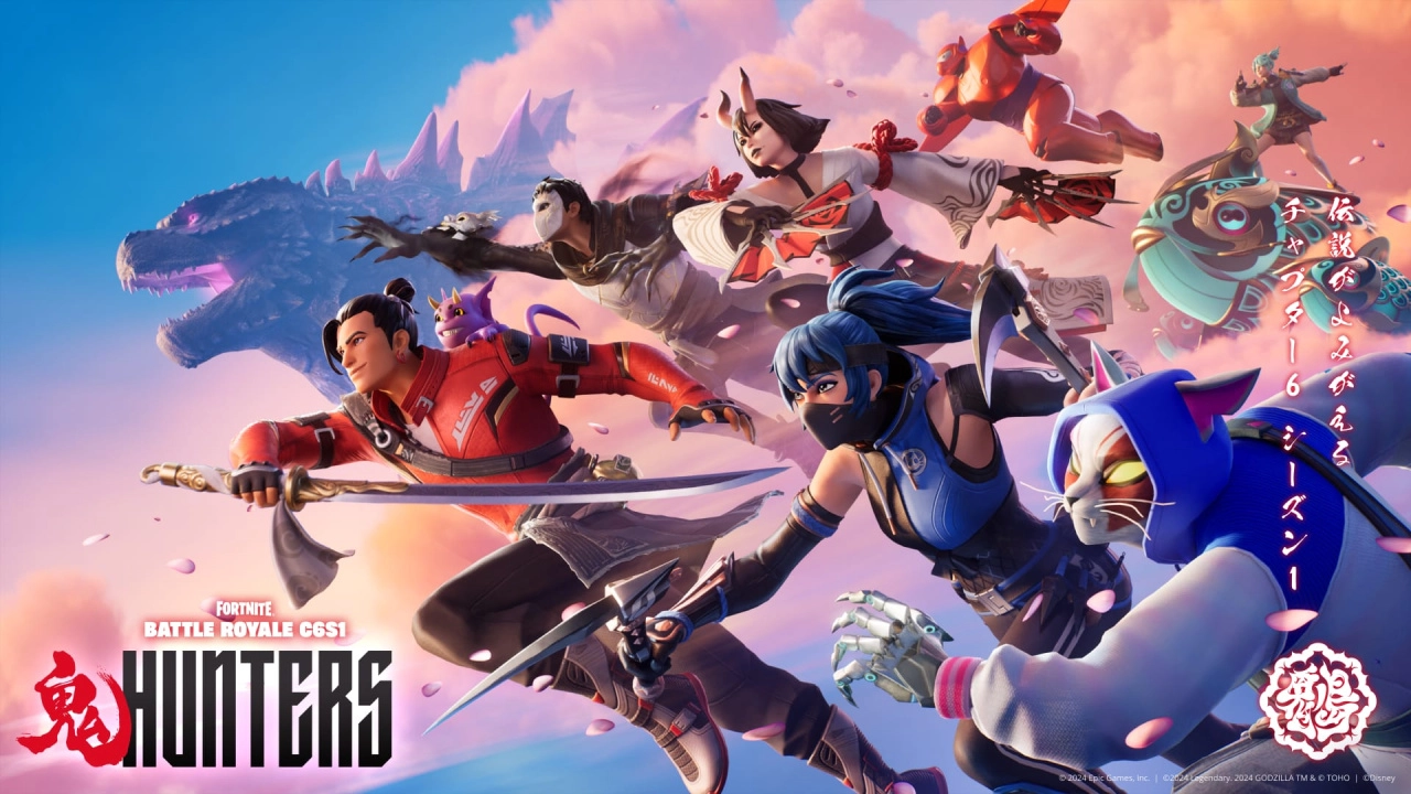 Godzilla and Baymax Join Fortnite in New Japanese-Themed Season