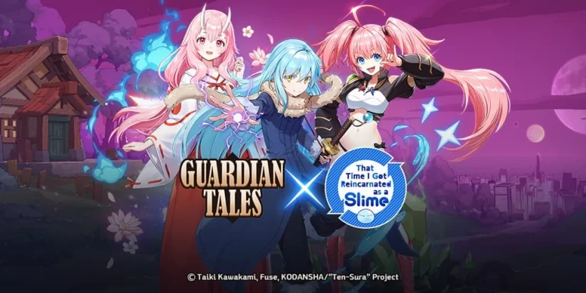 Guardian Tales and Slime Anime Epic Crossover Event
