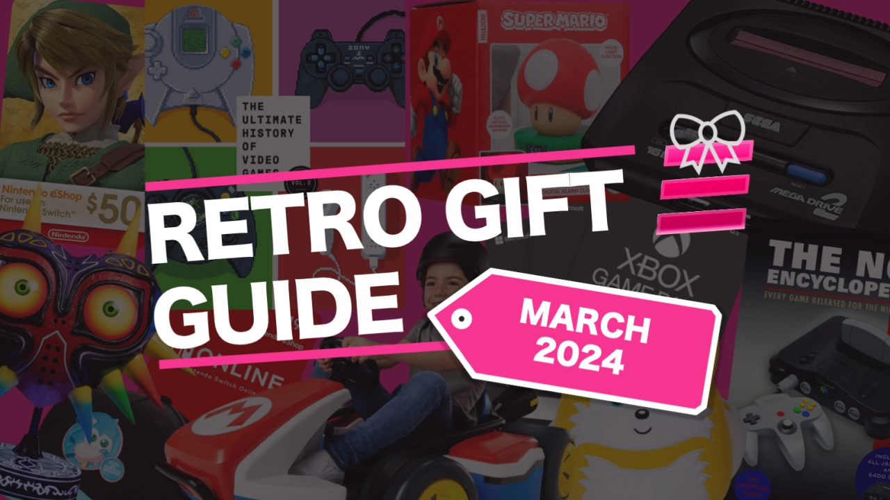 Discover the Perfect Retro Gaming Gifts for March 2024