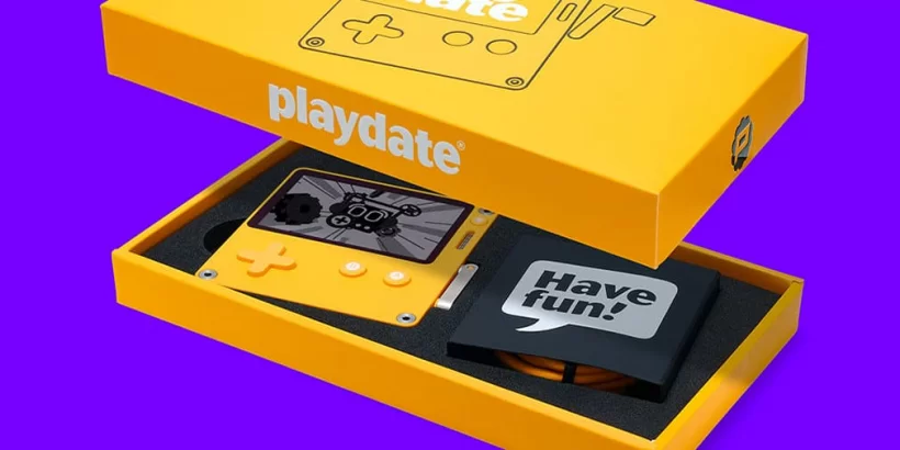 Playdate Handheld Console Adds New Puzzle and Arcade Games