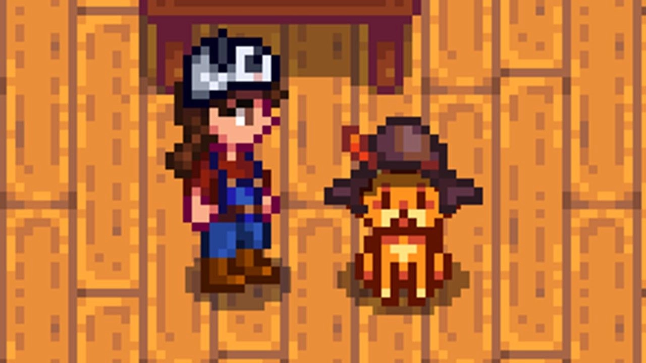 Furry Freddie Mercury? Stardew Valley's Pets Get Hats!
