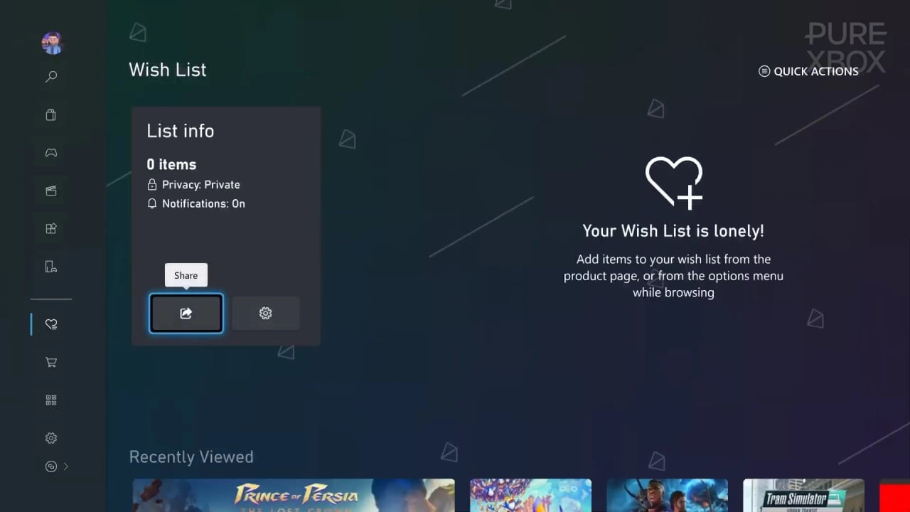 Xbox Wishlists Mysteriously Vanish for Many Users