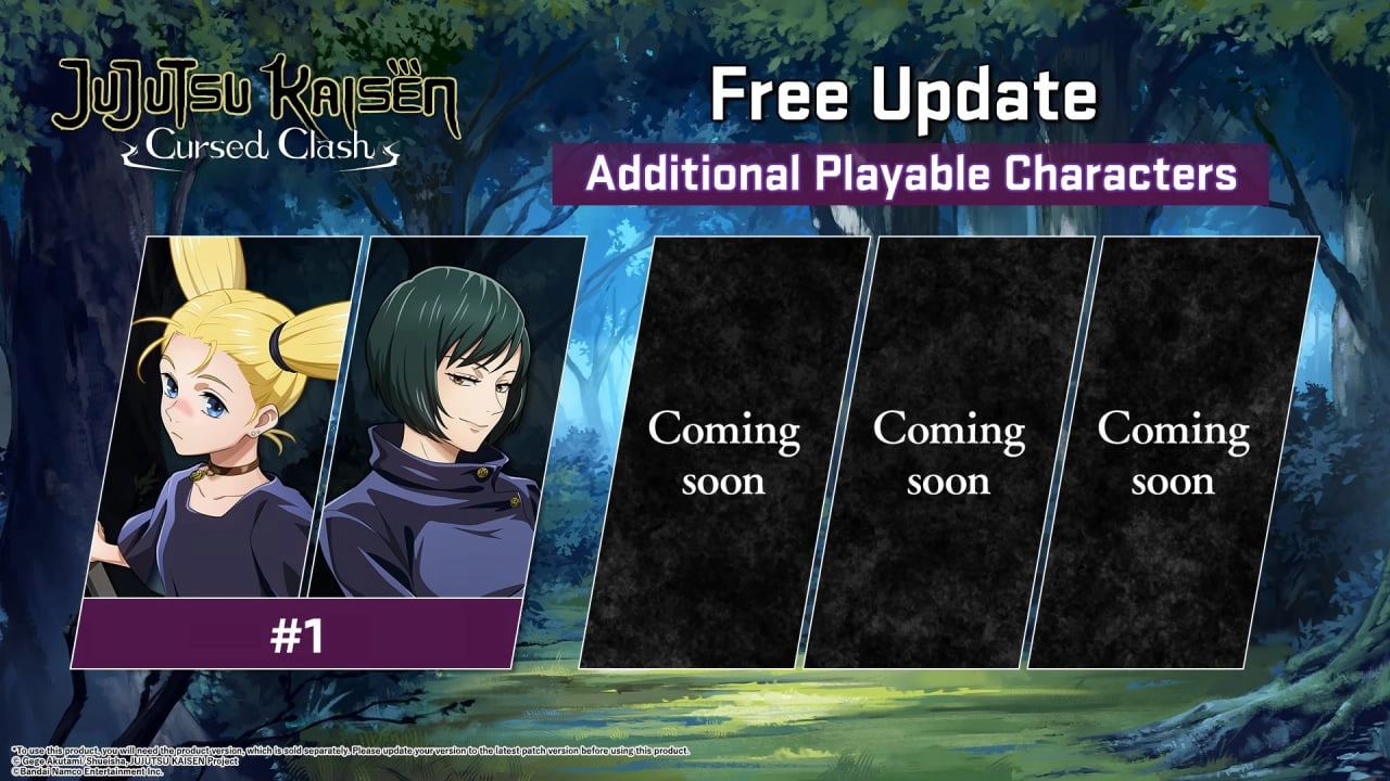 Jujutsu Kaisen Game Update Brings New Characters and Maps