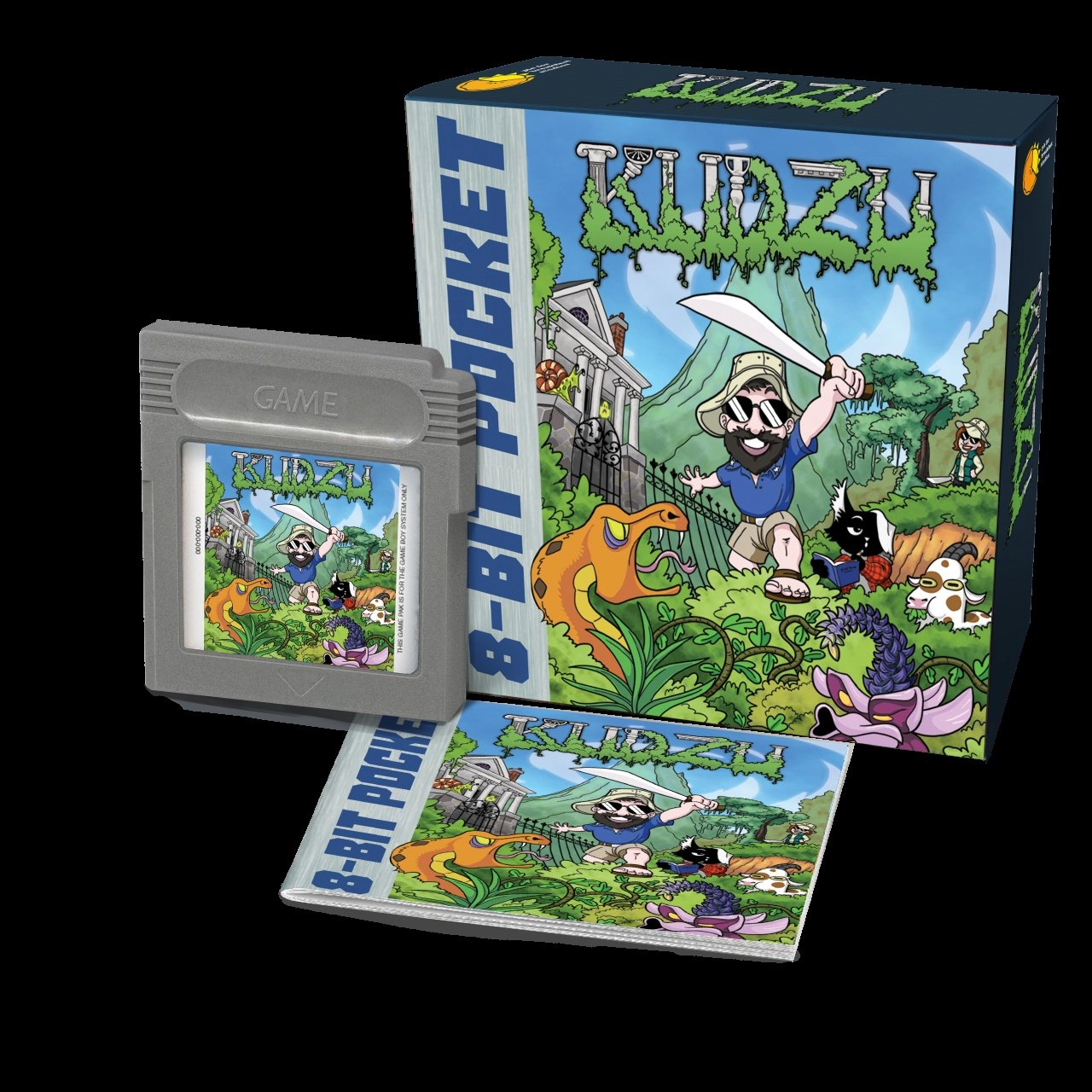 Kudzu: A Retro Adventure Game for Game Boy and Switch