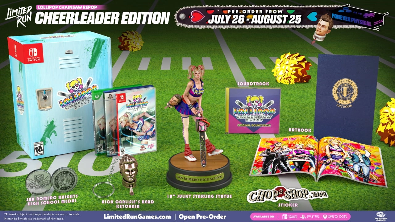 Lollipop Chainsaw RePOP Launches Special Editions