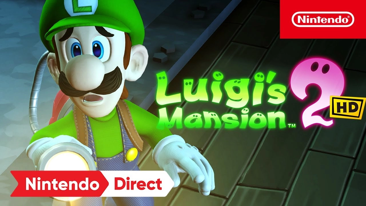 Luigi's Mansion 2 HD Set for Nintendo Switch Release