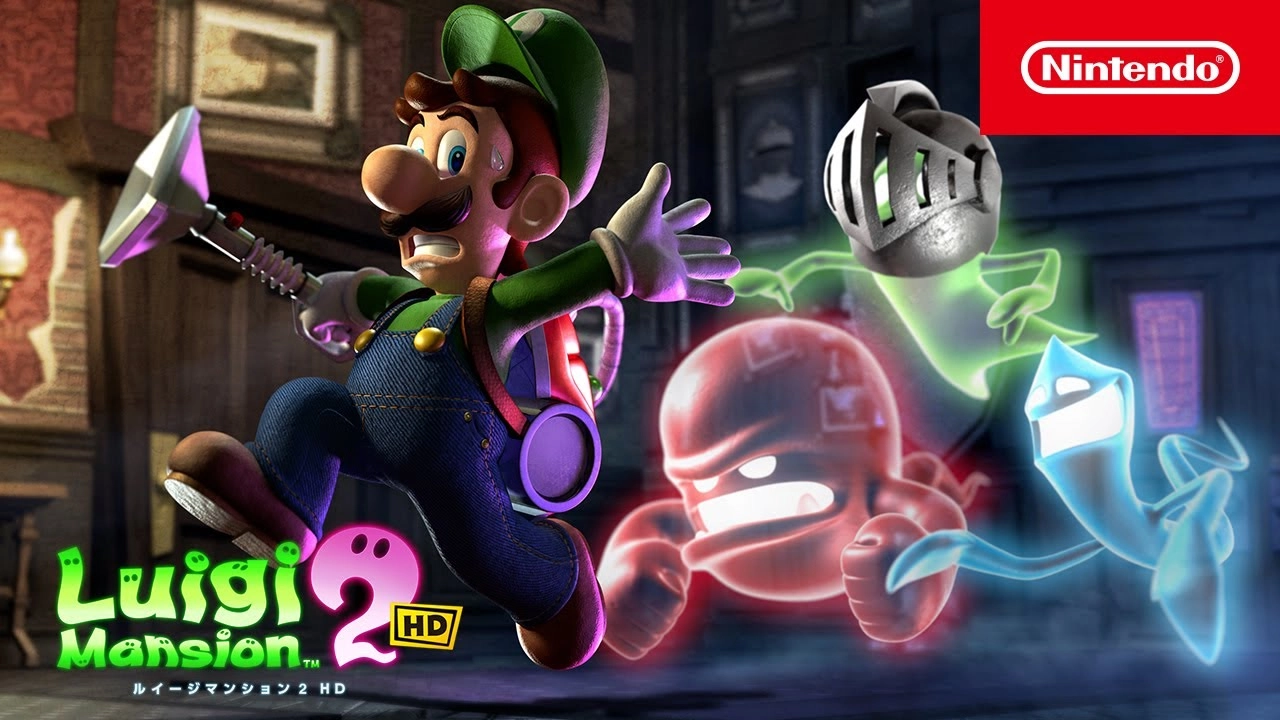Luigi's Mansion 2 HD Releases Chilling New Trailers