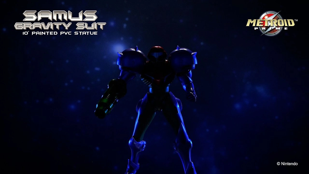 Samus Gravity Suit Statue Pre-Orders Announced