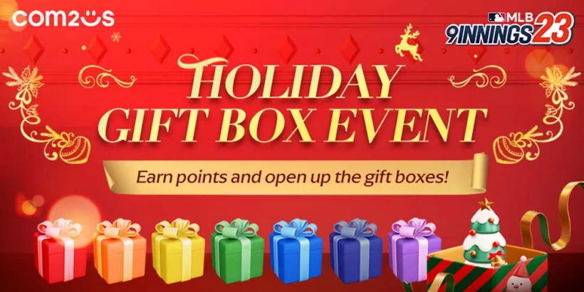 MLB 9 Innings 23 Rolls Out Holiday Gift Box Event