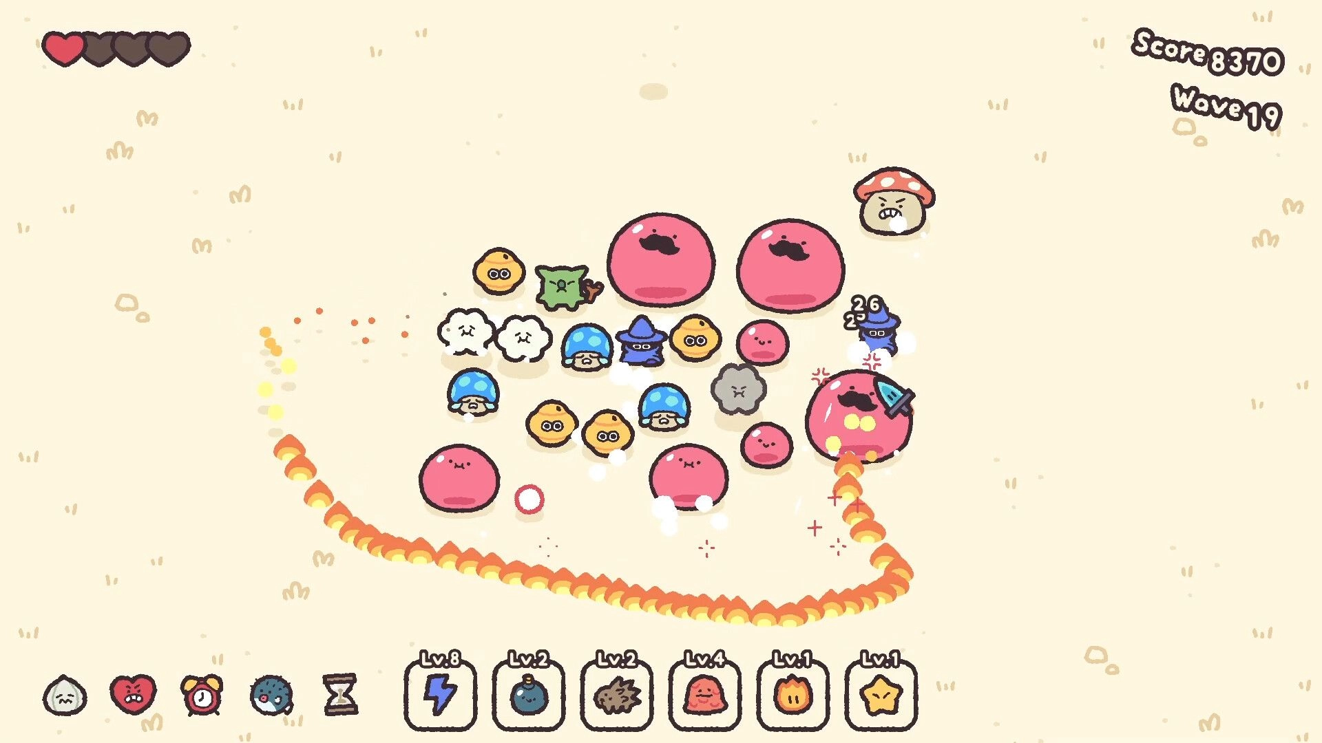 Cursorblade, the Roguelike Game Schooling Vampire Survivors