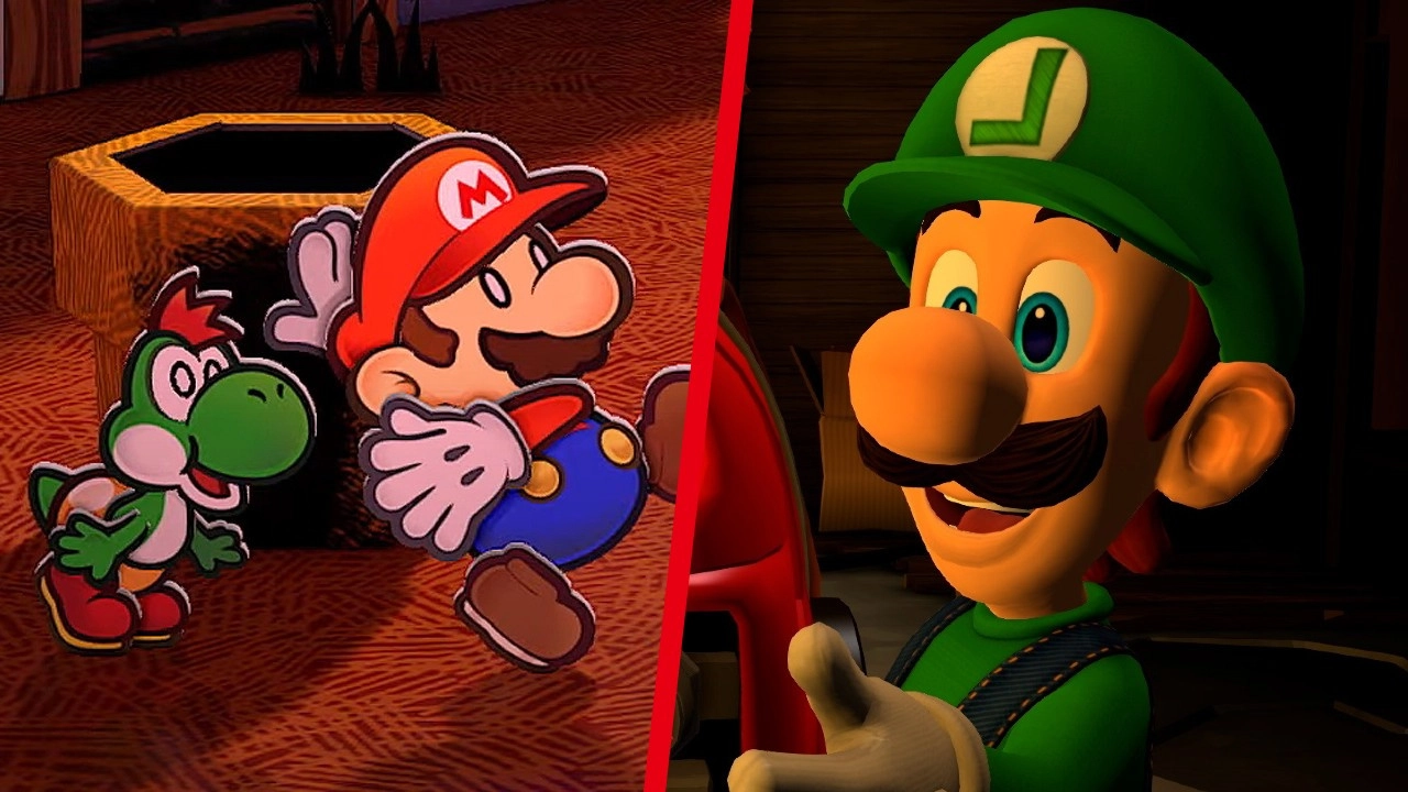 Paper Mario and Luigi's Mansion Set for Switch Release