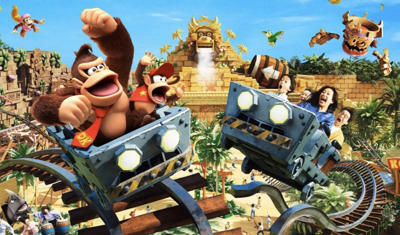 Exclusive Preview of Donkey Kong Expansion at Super Nintendo World
