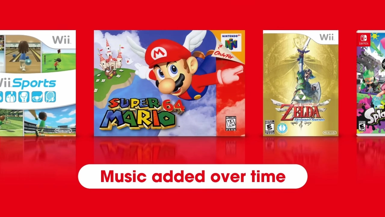 Nintendo Music to Expand Its Library with New Tracks