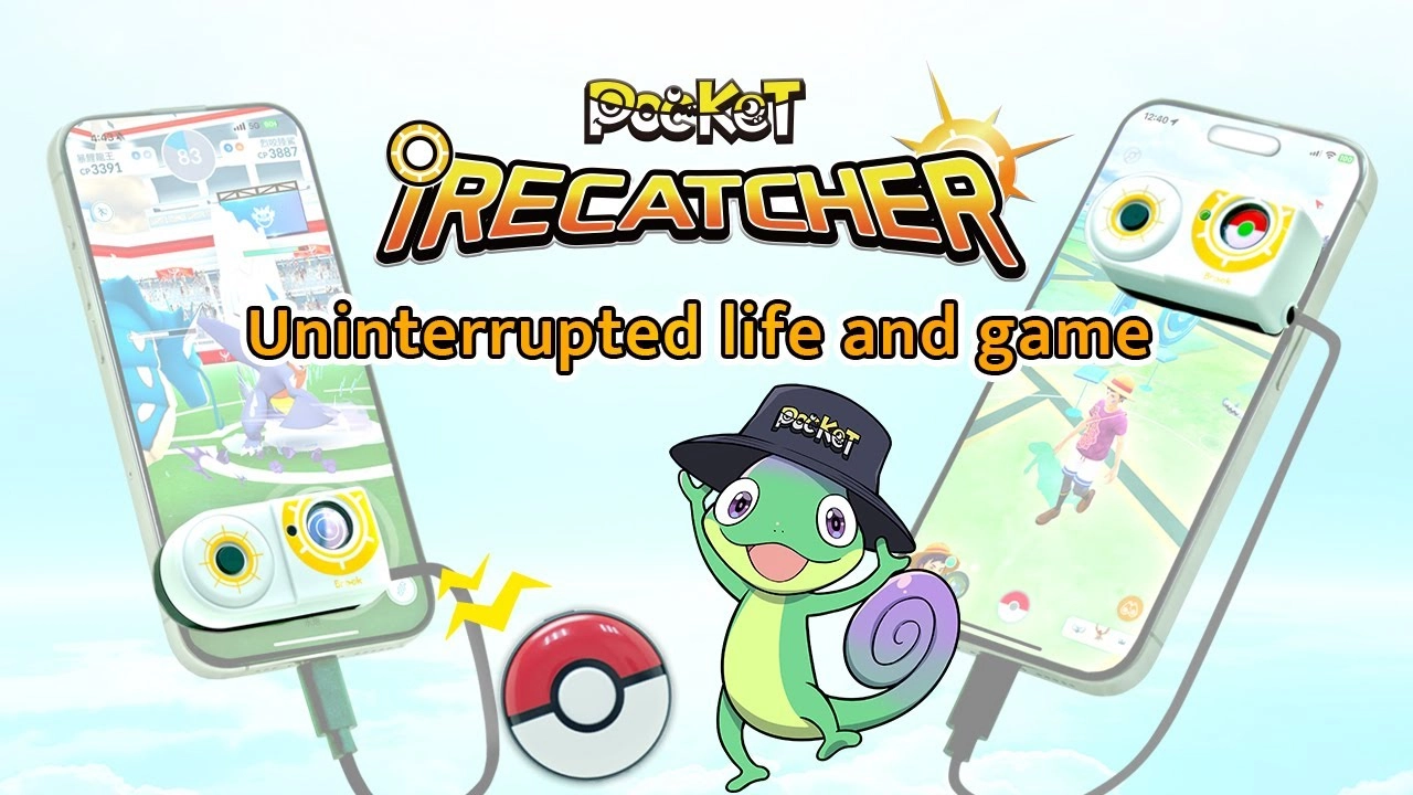 Pocket iRecatcher: Uninterrupted Pokémon GO Play