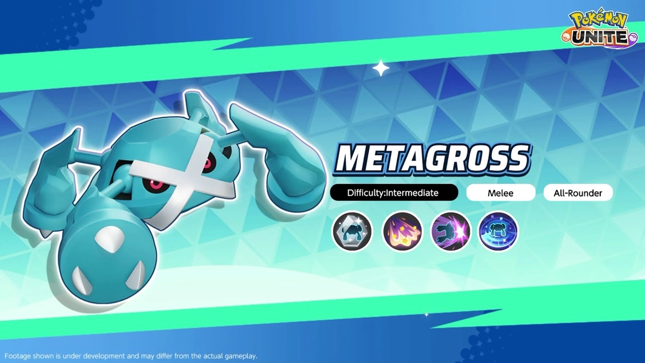 Metagross Joins the Fray in Pokémon Unite