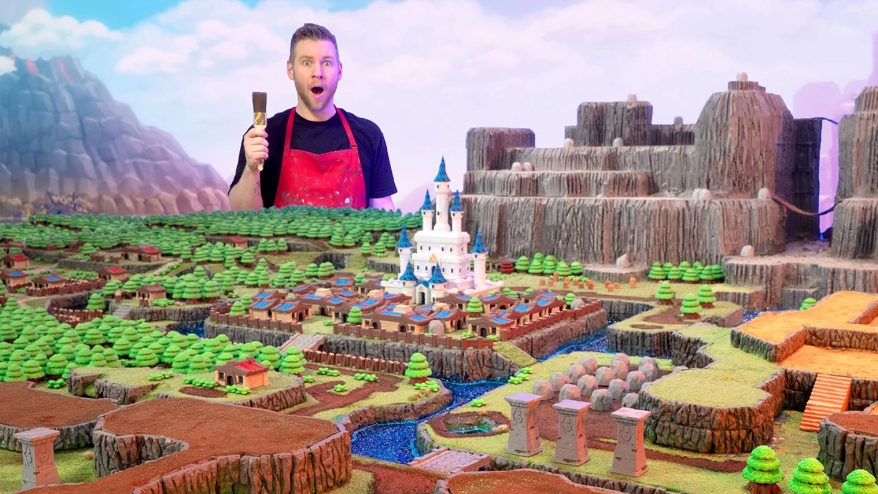 Artist Creates Massive 3D Model of Zelda's Hyrule