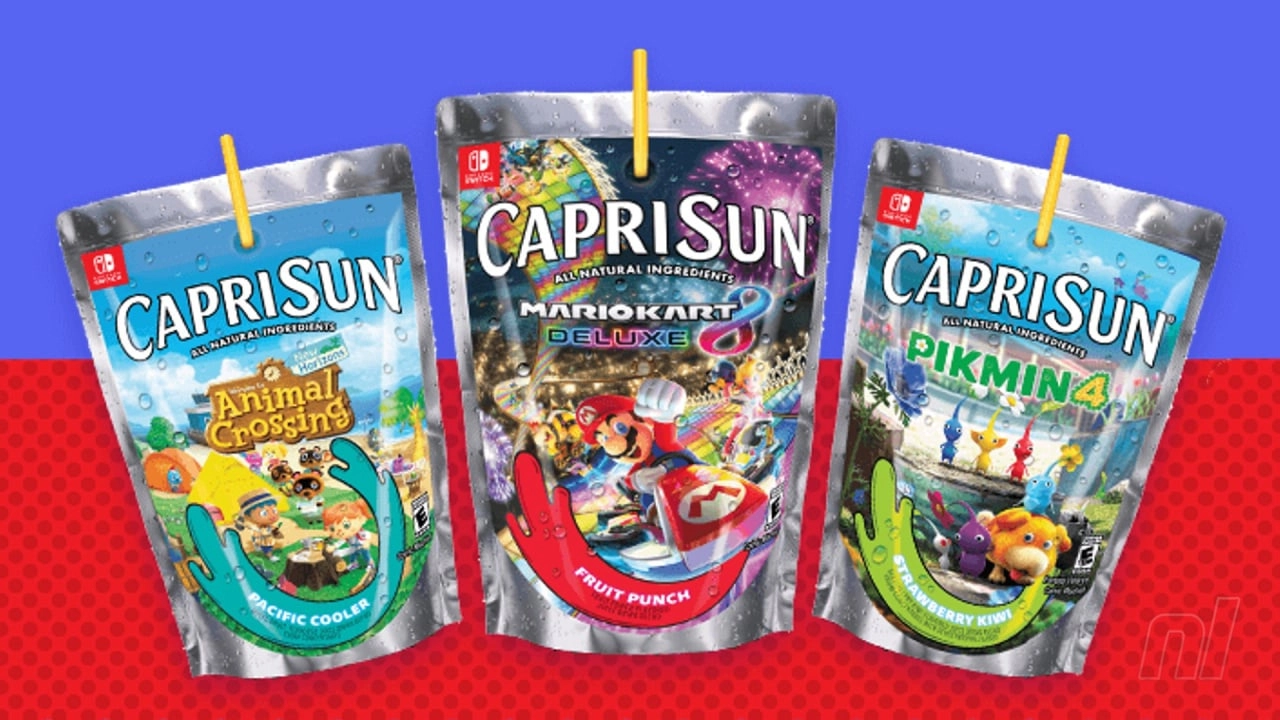 Nintendo's Exciting "Slurp and Win" Collaboration with Capri Sun