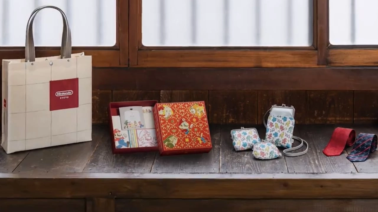 Nintendo Unveils Lifestyle Goods in Kyoto Collaboration