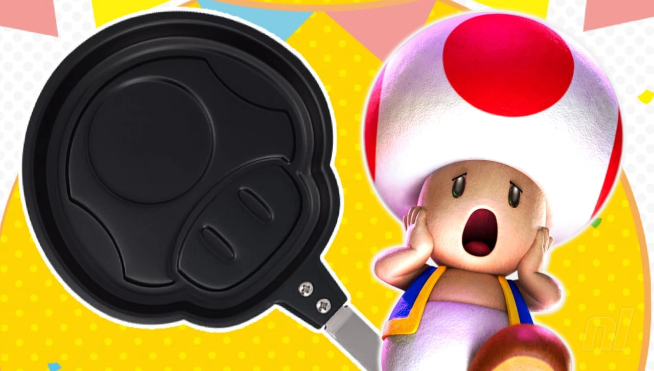 Warning Issued Over Nintendo's Super Mushroom Frying Pan