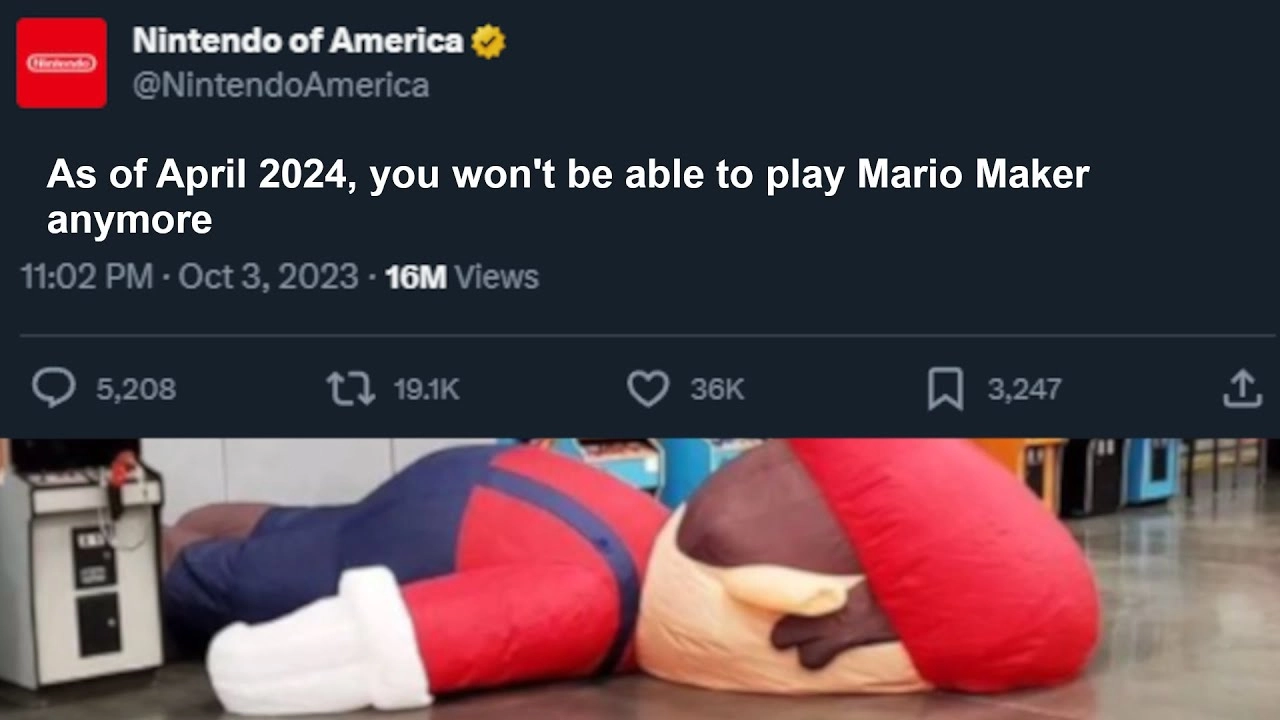 Super Mario Mania: Players Race to Beat Game Before Shutdown