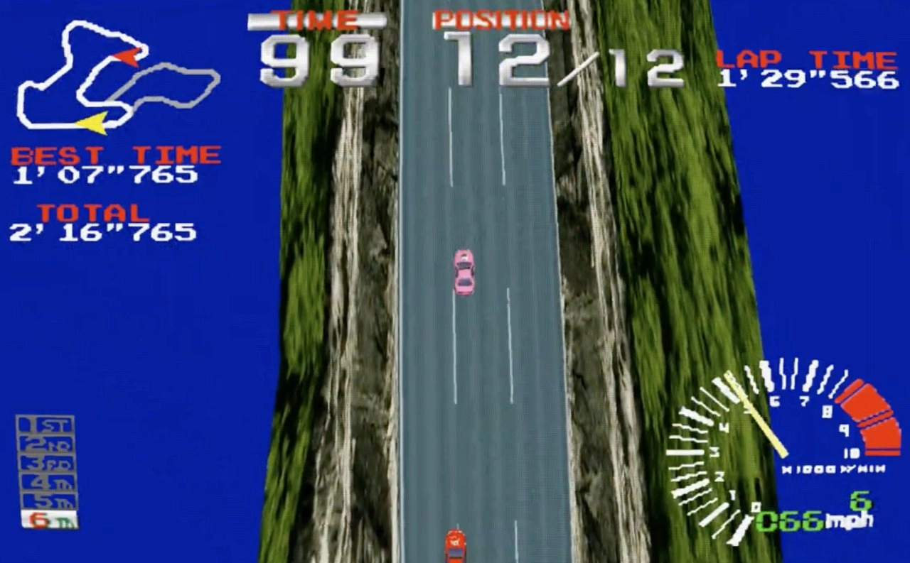 Top-Down Mod Transforms Classic Ridge Racer Game