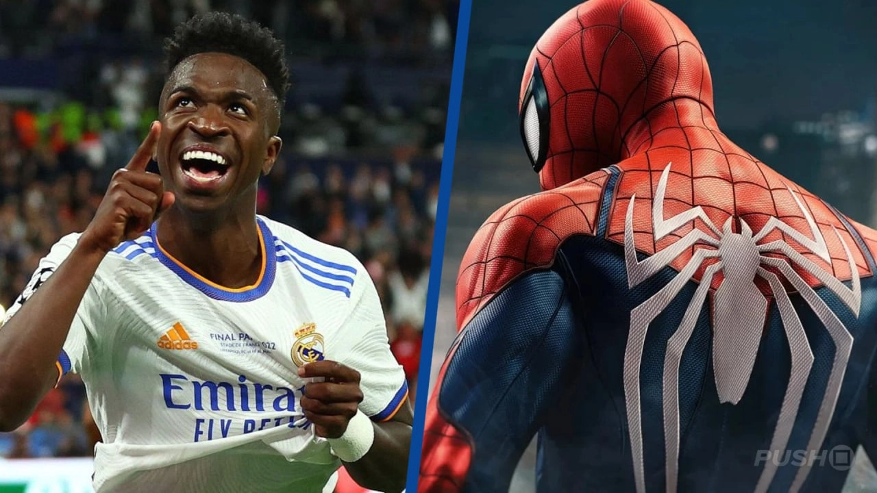 Real Madrid's Vini Jr Collaborates on Spider-Man PS5 Suit