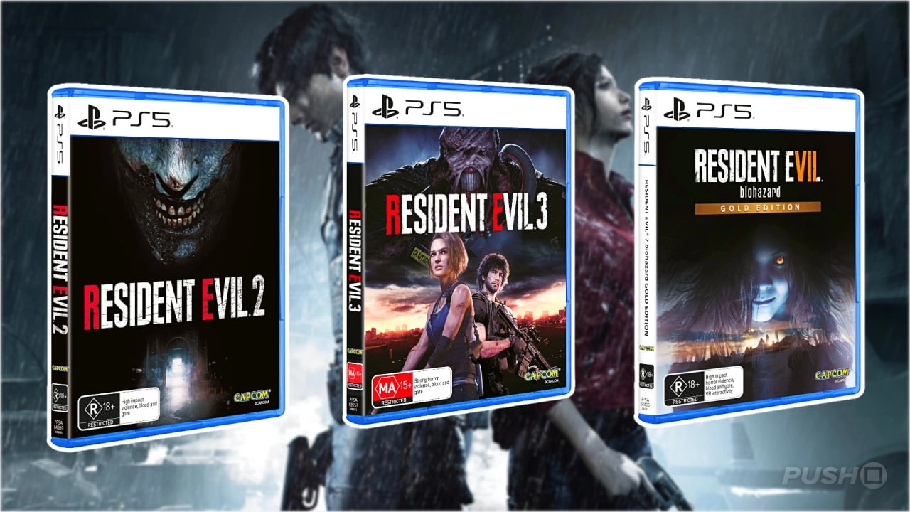 Physical Editions of Resident Evil 2, 3, 7 Coming to PS5