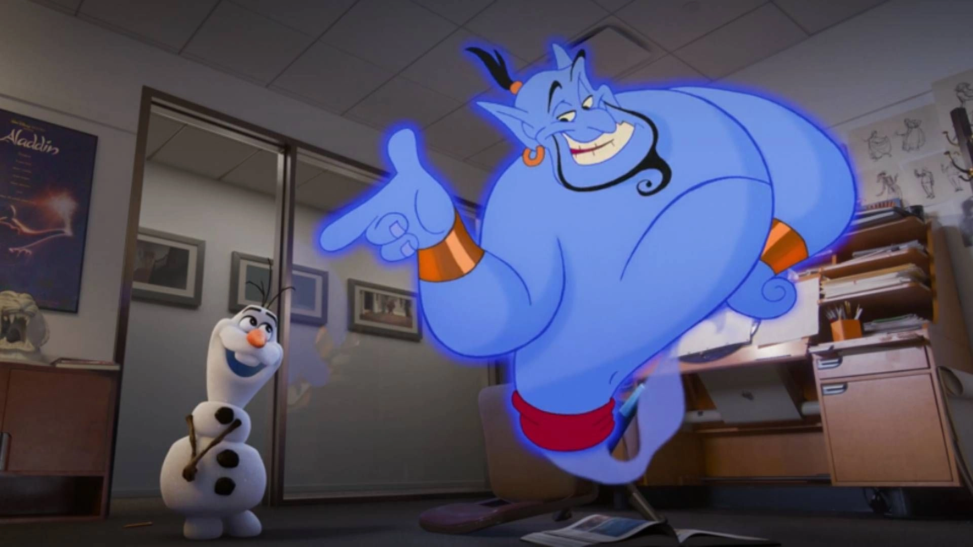 Disney Honors Robin Williams' Genie without AI in Anniversary Short