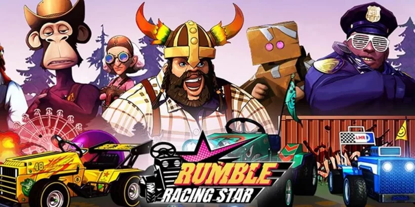 Lawnmower Racing Frenzy in Rumble Racing Star Update