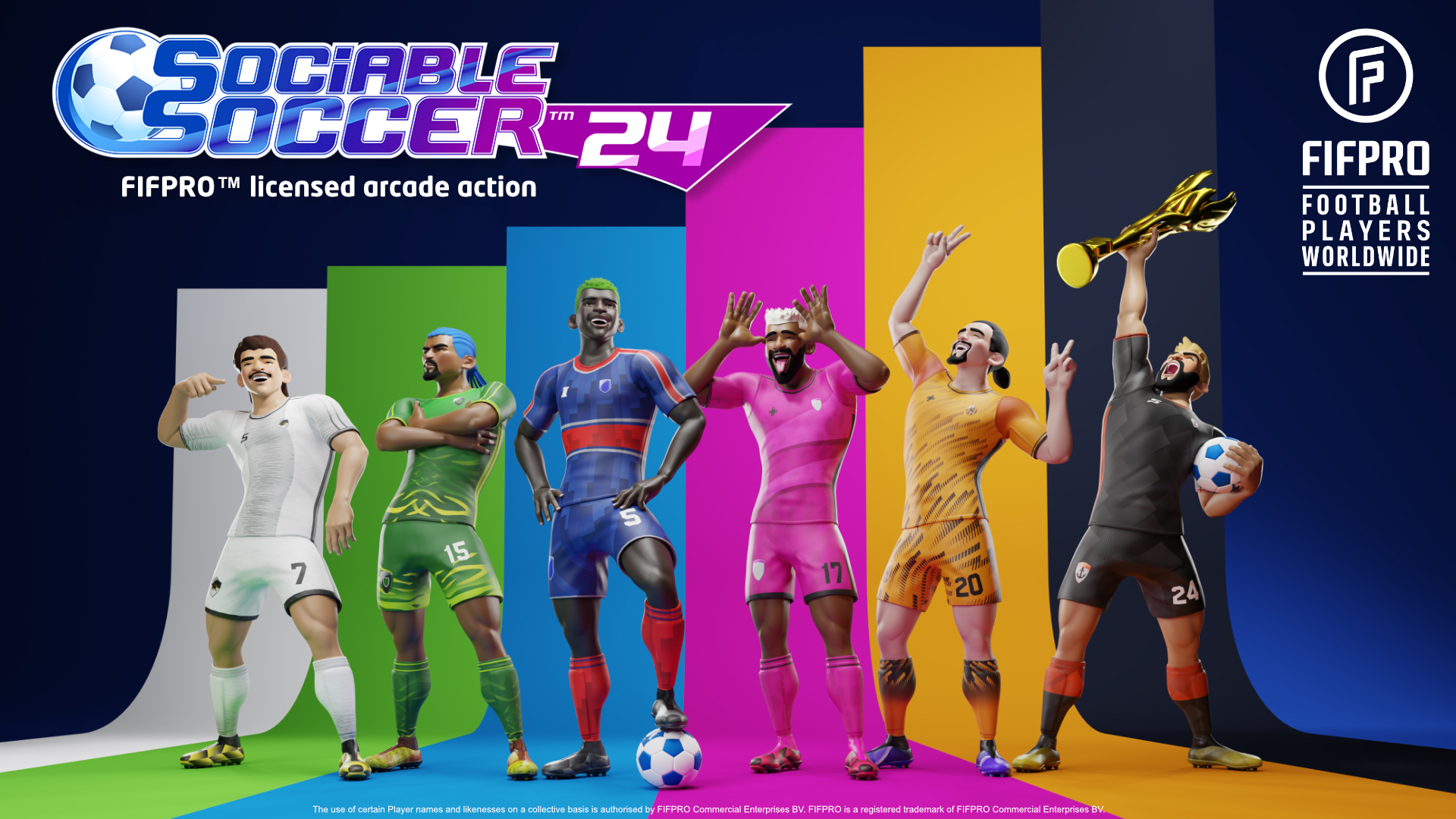 Sociable Soccer 24 Releases Next Month