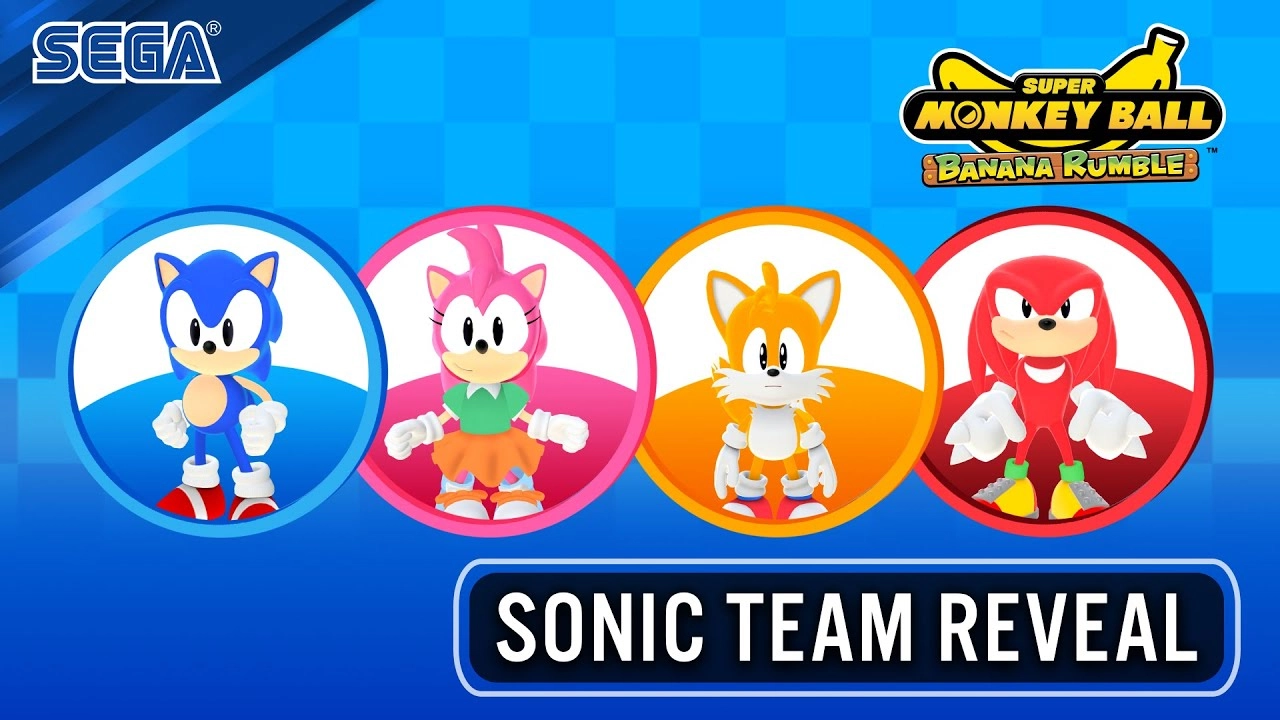 Sonic Joins Super Monkey Ball in New DLC Release