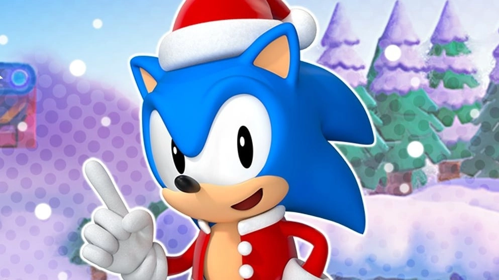 Sonic Superstars Gifts Players Free Santa DLC
