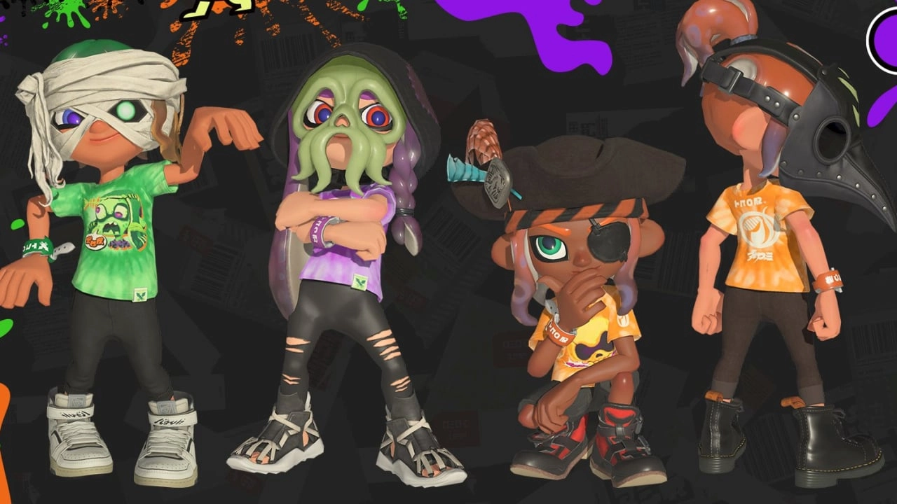 Splatoon 3 Offers Free Splatoween Gear