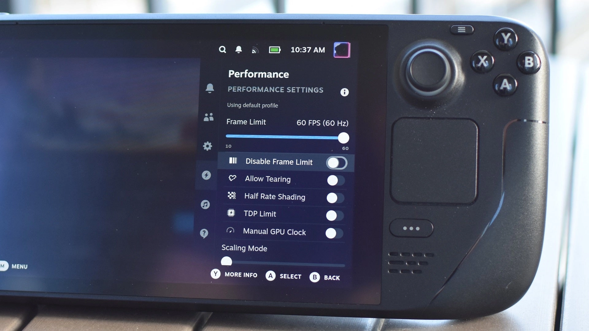 Steam Deck Update Improves User Understanding of Settings