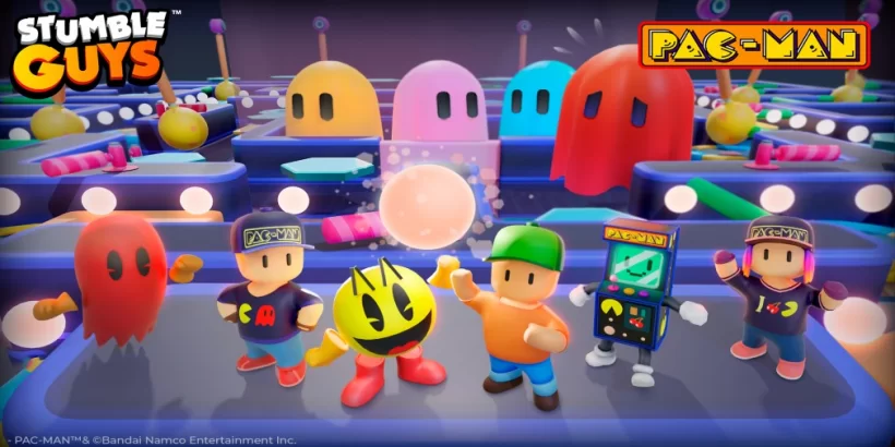 Stumble Guys x PAC-MAN: A Retro Gaming Celebration