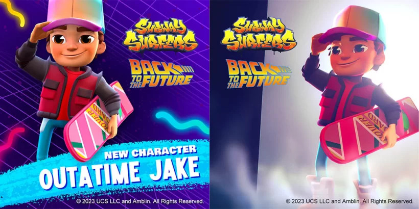 Marty McFly Sneakers Up for Subway Surfers