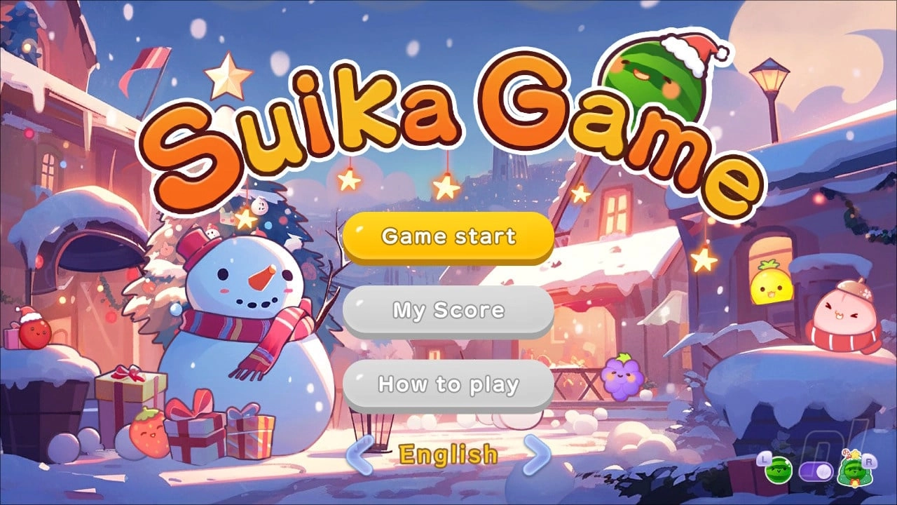 Suika Game Update Adds Holiday Cheer to Nintendo Switch