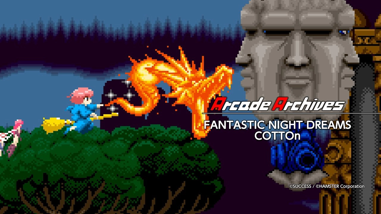 Hamster Adds 'Cotton' Shooter to Arcade Archives