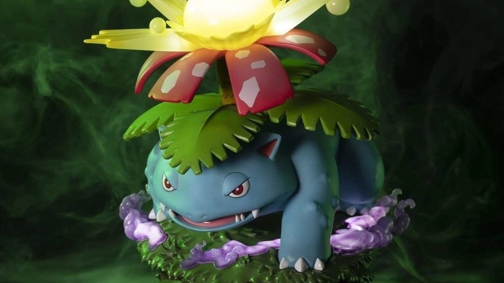 Venusaur Charging Light Released by Pokémon Company