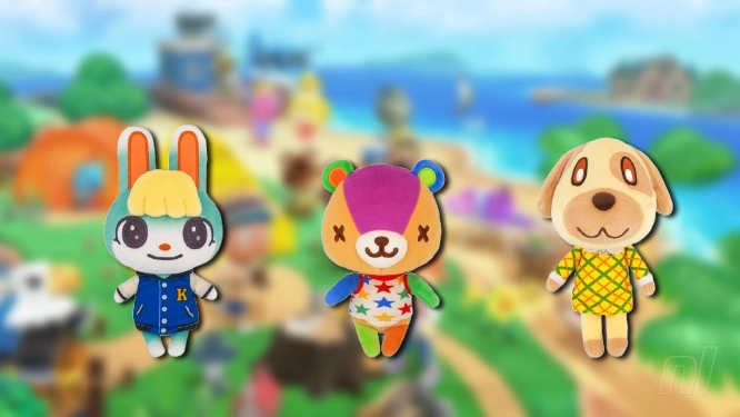 New Animal Crossing Plush Toys Debut in Japan