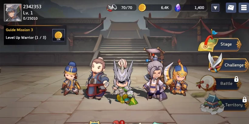 Three Kingdoms Tempest: Chibi Heroes Unite the World