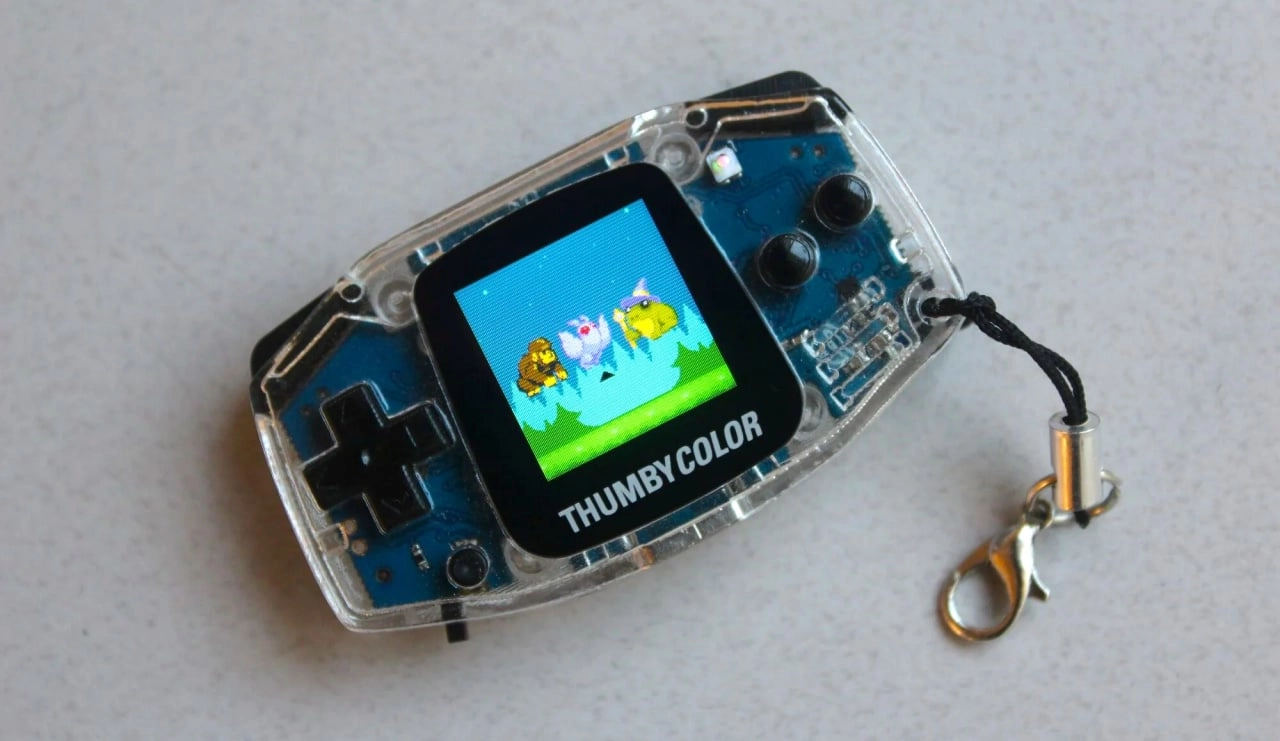 Thumby Color: A Mini $50 Game Boy for Your Keychain