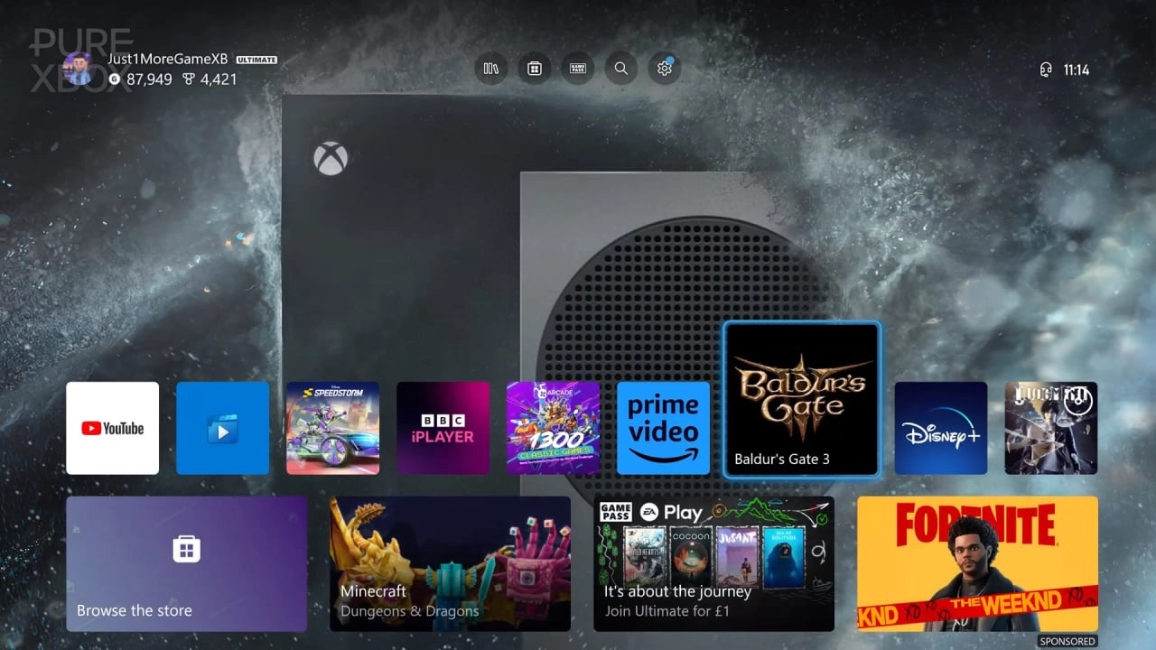 Fresh Dynamic Backgrounds Arrive on Xbox Series X|S