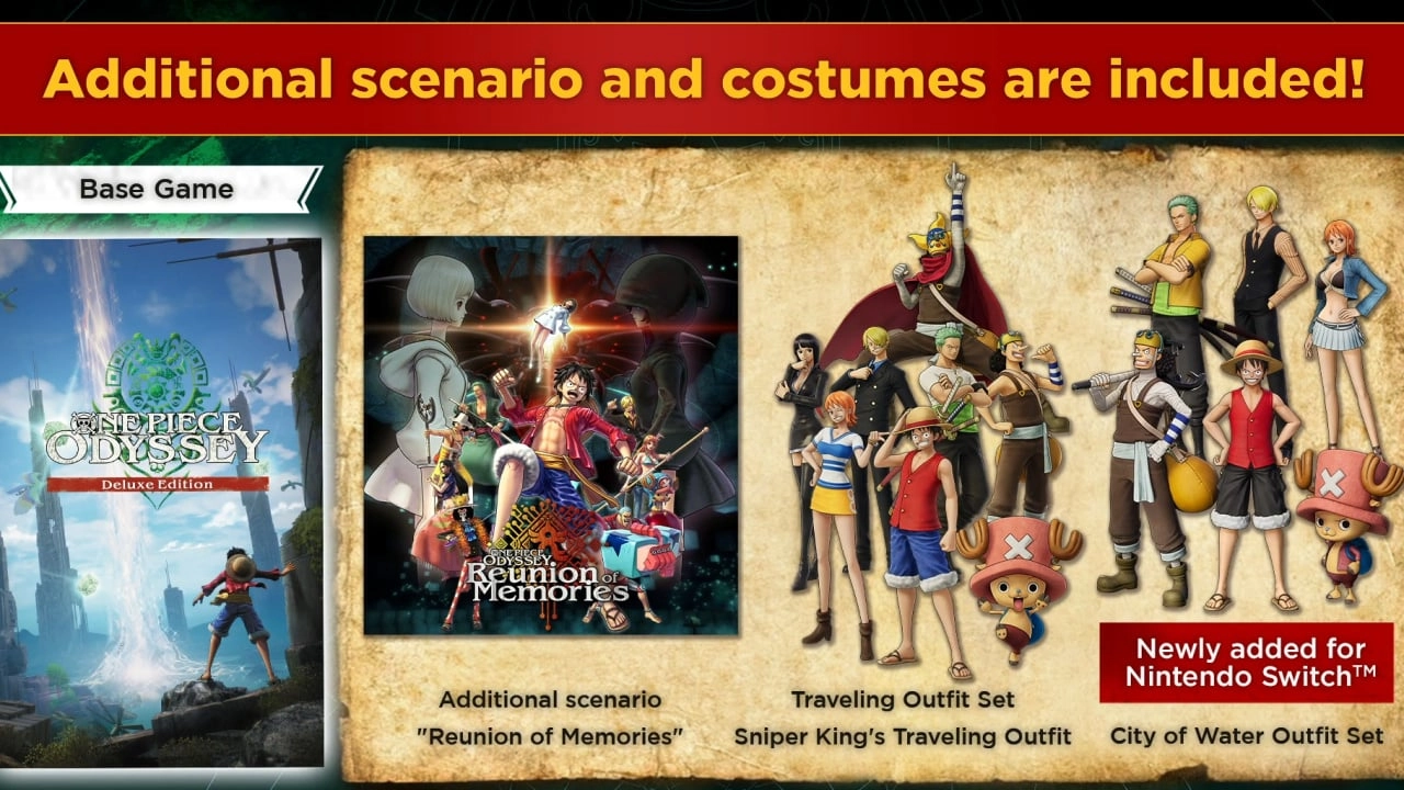 One Piece Odyssey Set to Debut on Nintendo Switch