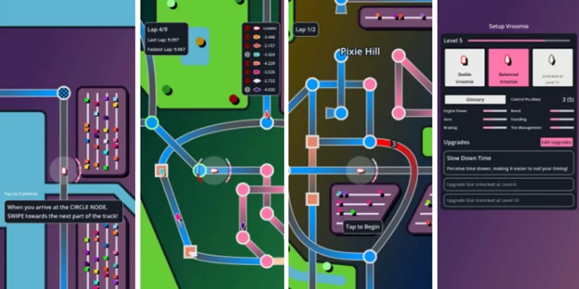 Vroomies: A New Free-to-Play Minimalist Racing Game