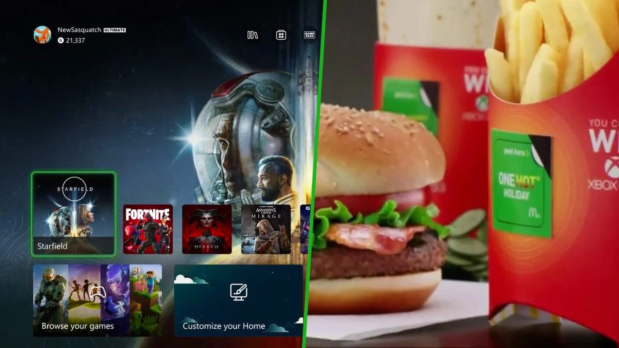 Controversy Surrounds McDonald's Ads on Xbox Dashboard