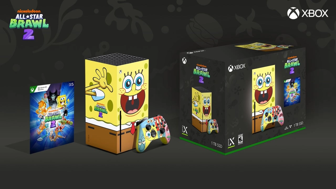 Win a Custom SpongeBob Xbox Series X for Free