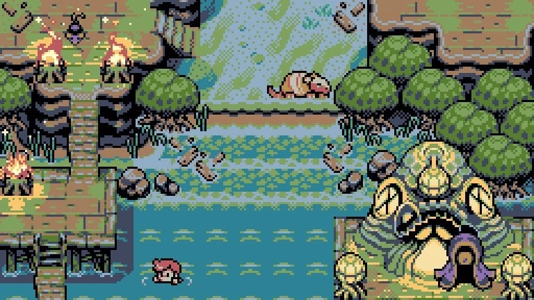 Game Boy-Inspired 'Timothy and the Mysterious Forest DX'